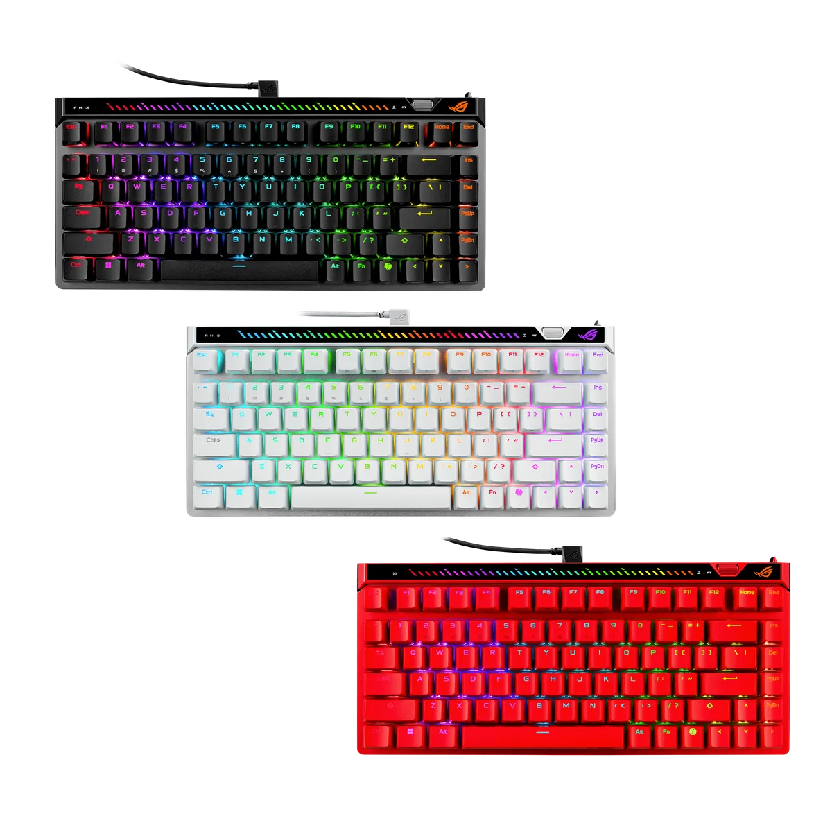 Official ASUS ROG Falchion Ace 75 HE gaming keyboard