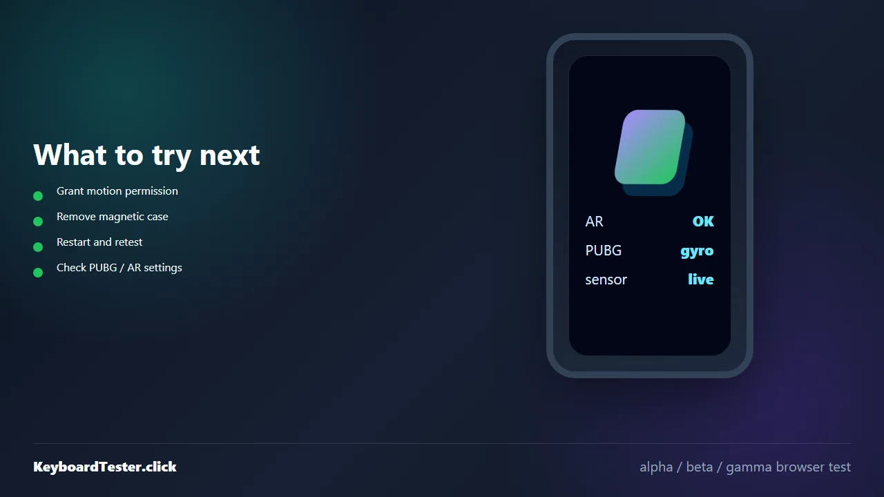 Phone Gyroscope Not Working? Fixes That Actually Help