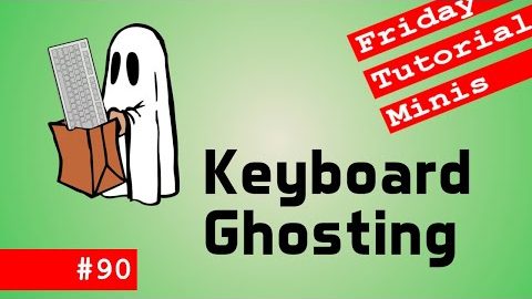Thumbnail for the NERDfirst video explaining keyboard ghosting and anti-ghosting