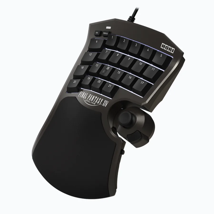 صورة المنتج الرسمية للوحة HORI Tactical Assault Commander F14 Final Fantasy XIV Black Edition