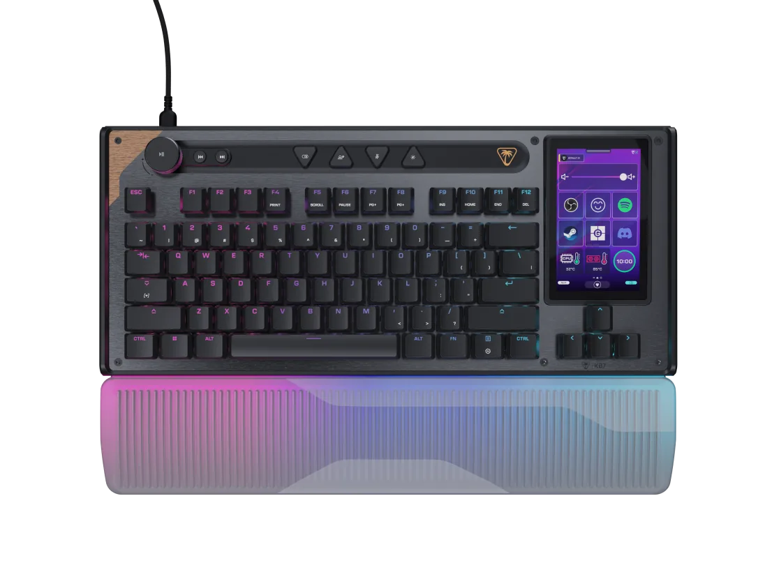 Official Turtle Beach Command Series KB7 gaming keyboard